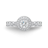 BRTU*11_00 Toujours Diamond Engagement Ring