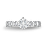 BRTU*17_00 Toujours Diamond Engagement Ring