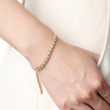 CBDD198_Sunshine Soothing Yellow Bolo Bracelet