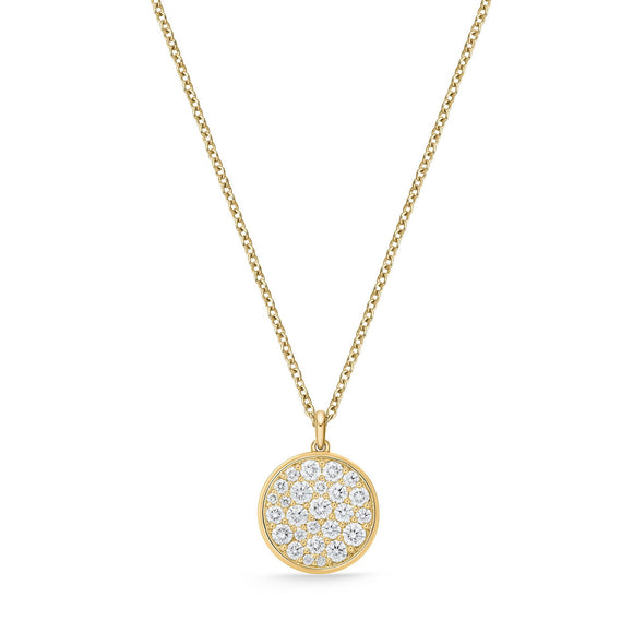 CCPV110_00 Pave Diamond Classic Necklace