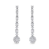 CEDD106_00 Diamond Line Dangling Earrings