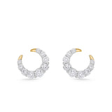 CEDD211_00 Diamond Line Wrapper Earrings