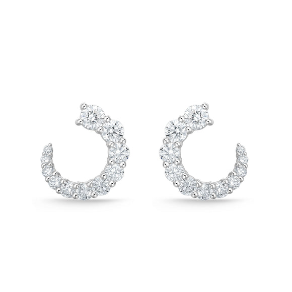 CEDD214_00 Diamond Line Wrapper Earrings