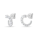 CEDD214_00 Diamond Line Wrapper Earrings