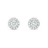 CEHA*01_00 Halo Studs Earrings