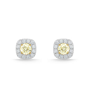 CEHA*27_00 Halo Diamond Studs Earrings