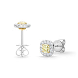 CEHA*27_00 Halo Diamond Studs Earrings