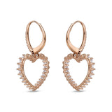 CEUB201_00 U-Basket Diamond Dangling Earrings