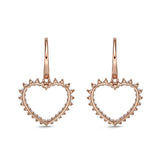 CEUB201_00 U-Basket Diamond Dangling Earrings