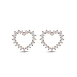 CEUB203_00 U-Basket Diamond Studs Earrings