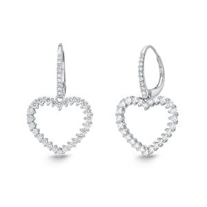 CEUB205_00 U-Basket Diamond Dangling Earrings