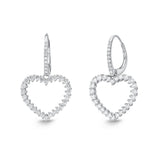CEUB205_00 U-Basket Diamond Dangling Earrings