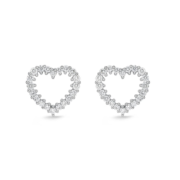 CEUB207_00 U-Basket Diamond Studs Earrings