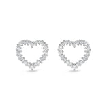 CEUB207_00 U-Basket Diamond Studs Earrings