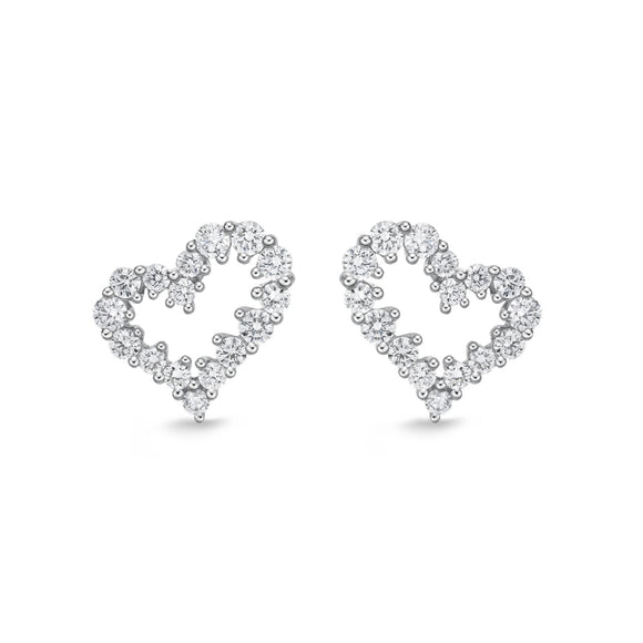 CEUB215_00 U-Basket Diamond Studs Earrings