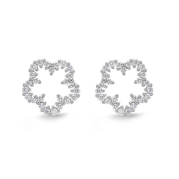 CEUB222_00 U-Basket Diamond Studs Earrings