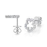 CEUB222_00 U-Basket Diamond Studs Earrings