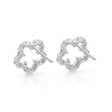 CEUB222_00 U-Basket Diamond Studs Earrings
