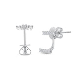 CEUB230_00 U-Basket Diamond Studs Earrings