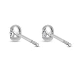 CEVD101_00 Crescent Solitaire Earrings
