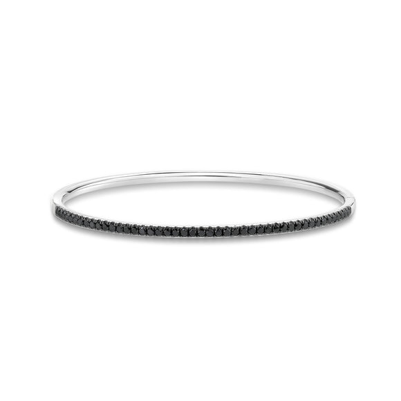 CGDD101_BD Diamond Line Diamond Oval Bangle