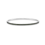 CGDD101_GD Diamond Line Diamond Oval Bangle