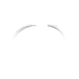 CGDD101_GD Diamond Line Diamond Oval Bangle