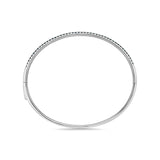 CGDD101_LD Diamond Line Diamond Oval Bangle