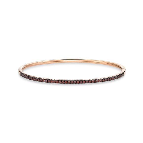 CGDD101_OD Diamond Line Diamond Oval Bangle