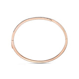 CGDD102_CD Diamond Line Diamond Oval Bangle