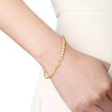 CGFX101_Sunshine Soothing Yellow Flexi Bangle