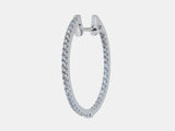 CHHO111_00 Hoops & Huggies Diamond Hoops