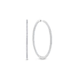 CHHO127_00 Hoops & Huggies Diamond Hoops