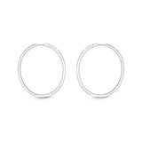 CHHO127_00 Hoops & Huggies Diamond Hoops