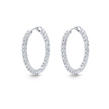 CHHO128_00 Hoops & Huggies Diamond Hoops