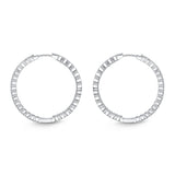 CHHO130_00 Hoops & Huggies Diamond Hoops