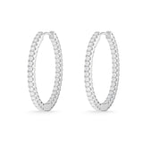 CHHO139_SB Hoops & Huggies Sapphire Hoops