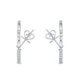 CHHO201_00 Hoops & Huggies Diamond Hoops