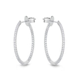CHHO202_00 Hoops & Huggies Diamond Hoops