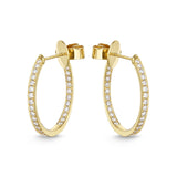 CHHO204_00 Hoops & Huggies Diamond Hoops