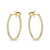 CHHO205_00 Hoops & Huggies Diamond Hoops