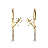 CHHO205_00 Hoops & Huggies Diamond Hoops