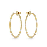 CHHO206_00 Hoops & Huggies Diamond Hoops
