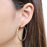 CHHO206_00 Hoops & Huggies Diamond Hoops