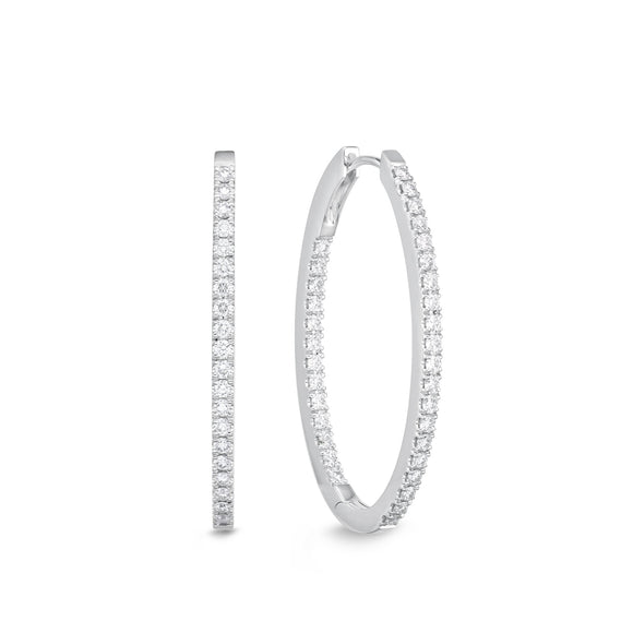 CHHO208_00 Hoops & Huggies Diamond Hoops