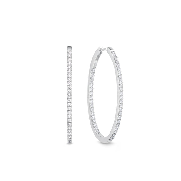 CHHO209_00 Hoops & Huggies Diamond Hoops