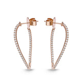 CHHO211_00 Hoops & Huggies Diamond Hoops