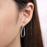 CHHO211_00 Hoops & Huggies Diamond Hoops