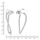 CHHO211_00 Hoops & Huggies Diamond Hoops