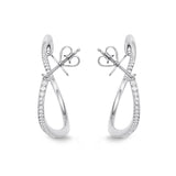 CHHO213_00 Hoops & Huggies Diamond Hoops